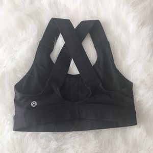 Black Lululemon Sports Bra